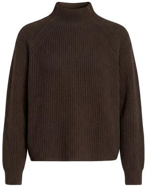 Max Mara Nettare Ribbed-Knit Sweater - Brown