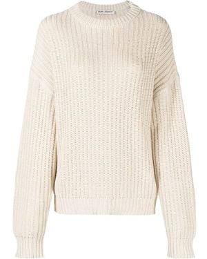 Our Legacy Sonar Intarsia-Knit Sweater - Natural