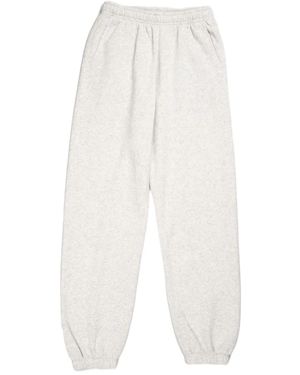 Sporty & Rich Runner Soft Joggers - White