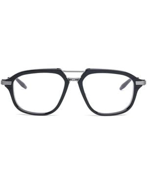Akoni Gafas Con Montura Geométrica - Negro