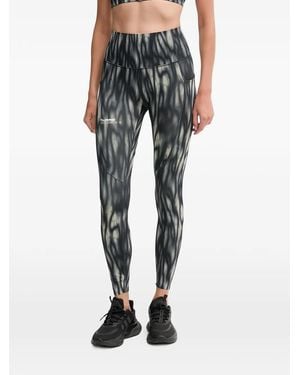 Hummel Printed Leggings - Blue