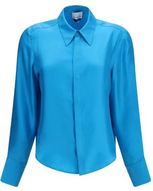 Sa Su Phi Petit Silk Shirt - Blue