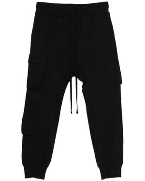 Thom Krom Cargo Drawstring Trousers - Black