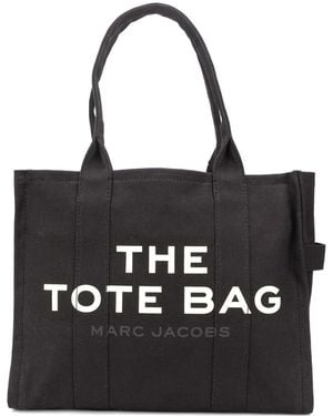 Marc Jacobs The Top Zip Large Tote - Black