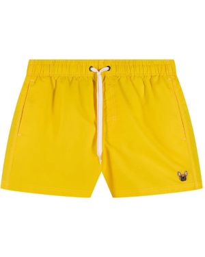 Sundek X Pelo Foundation Striped Swim Shorts - Yellow