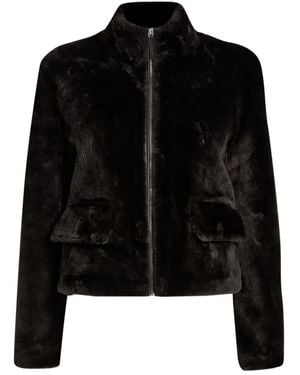 Proenza Schouler Scarlett Shearling Jacket - Black