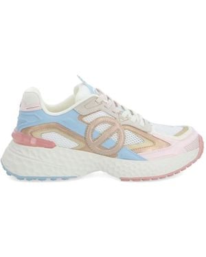 No Name Logo Patch Sneakers - White