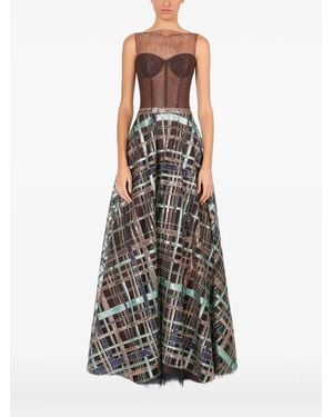 Lethicia Bronstein Têmis Panelled Dress - ホワイト