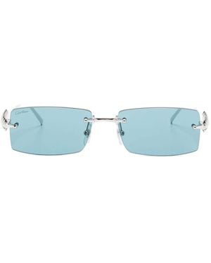 Cartier Studded Sunglasses - Blue