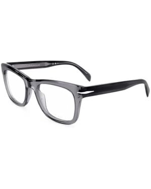 David Beckham Square-Frame Glasses - White