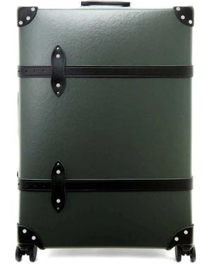 Globe-Trotter 4 Wheels Suitcase - Green