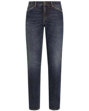 Dolce & Gabbana Denim Trousers - Blue