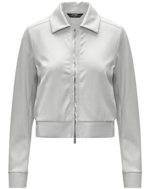 K-Way Isy Zip-Up Jacket - White