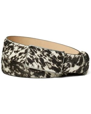 Tory Burch Cintura Con Placca - Neutro