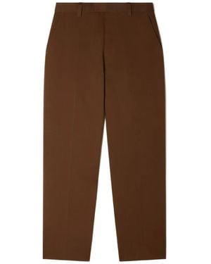 Sandro Belt-Loops Trousers - Brown