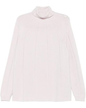 Le Tricot Perugia タートルネック セーター - ホワイト