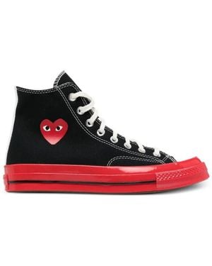 Comme des Garçons Chuck Taylor High-Top Trainers - Red