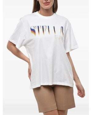 Stella McCartney Logo-Print T-Shirt - White