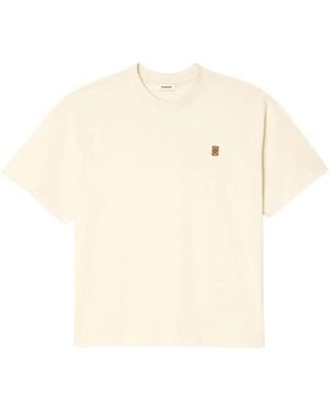 Sandro Logo-Detail Cotton T-Shirt - White