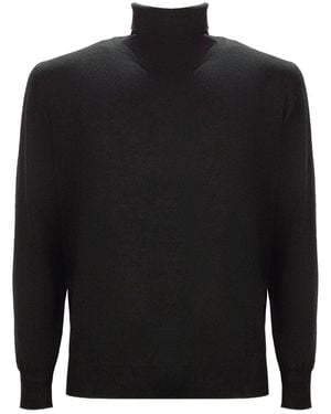 Kangra High-Neck Sweater - Black