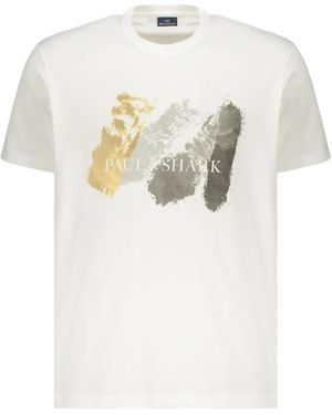 Paul & Shark グラフィック Tシャツ - ホワイト