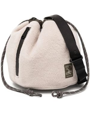 agnès b. Reversible Shoulder Bag - Natural