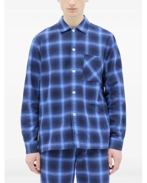 Tekla Checked Shirt - Blue