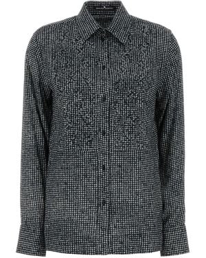 Ermanno Scervino Chemise À Motif Pied-De-Poule - Gris