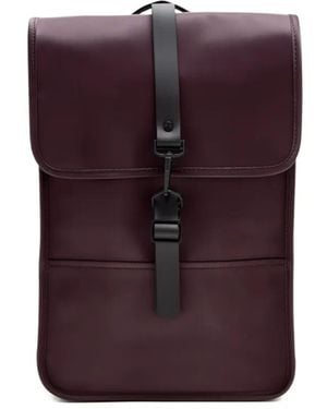 Rains Mochila mini con cierre de solapa - Morado