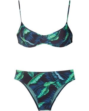Lygia & Nanny Set Bikini Lilica Con Stampa - Blu