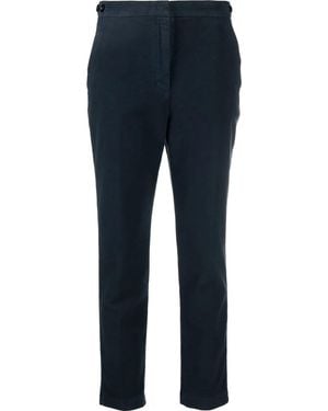 Aspesi Cropped Chino Pants - Blue