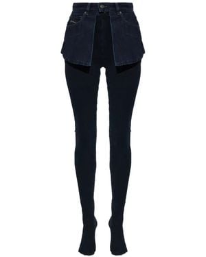 DIESEL Jean D-Spika-Fsj2 - Bleu