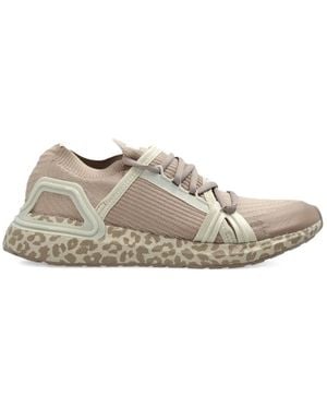 adidas By Stella McCartney Lace-Up Leopard Trainers - White