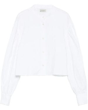 Officine Generale Button-Cuffed Blouse - White