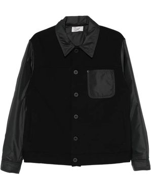 Pence Panelled Jacket - Black