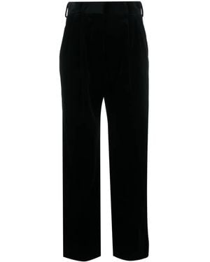 Blazé Milano Velvet Pants - Black