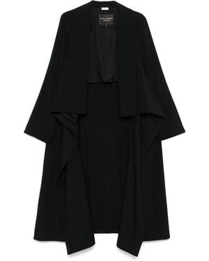 Comme des Garçons Draped Coat - Black