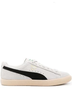 PUMA Clyde Hairy Suede - White