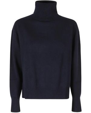 Semicouture Roll-Neck Sweater - Blue