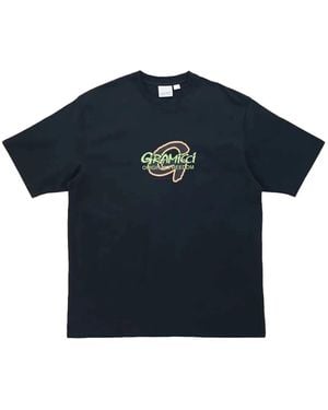 Gramicci T-Shirt À Détail Logo - Bleu