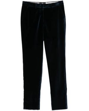 Etro Velvet Tailored Pants - Black
