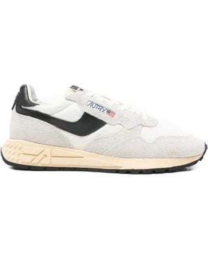 Autry Reelwind Low Suede/Net - White