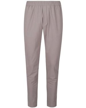 Pmds Steve Elasticated-Waistband Pants - Gray