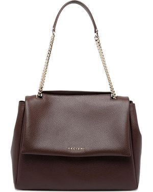Orciani Medium Sveva Sense Shoulder Bag - Brown