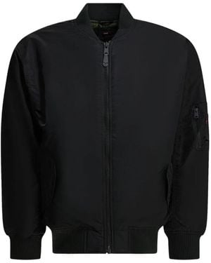 Levi's Ma-1 Zip-Up Bomber Jacket - Black
