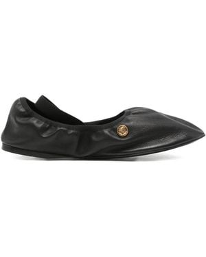 Versace Ballet Flats - Black