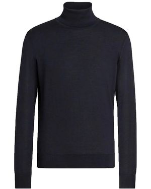 ZEGNA Turtleneck sweater - Azul