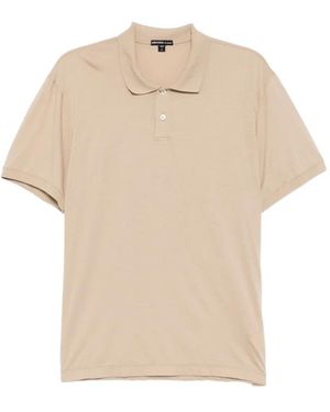 James Perse Polo Luxe Lotus - Neutro