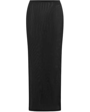 FAE SWIM Verona Maxi Skirt - Black