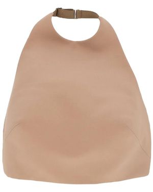Mugler Halter-Neck Backless Top - Natural
